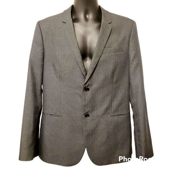 Protocol classic slim fit grey blazer - Picture 1 of 4